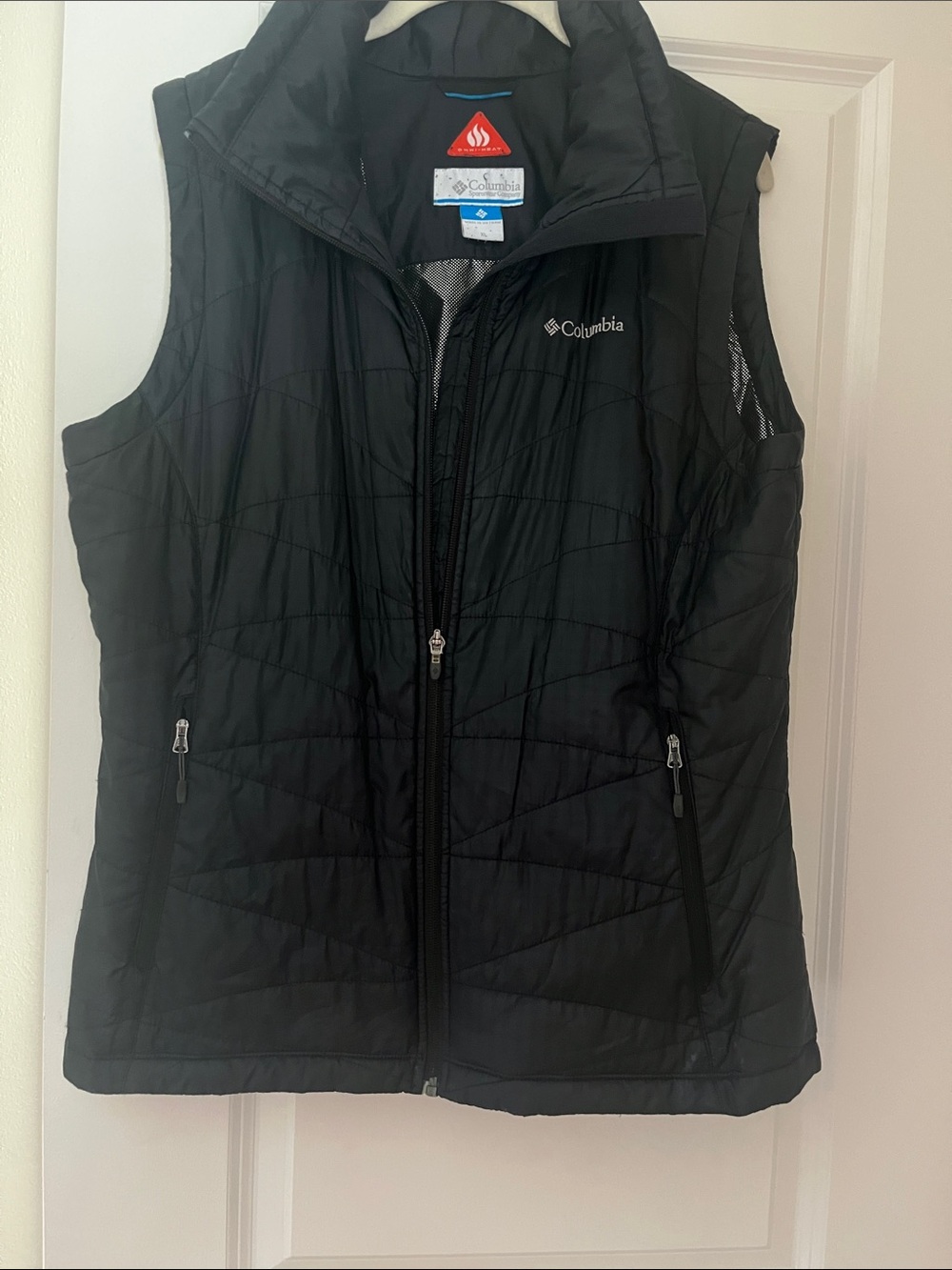 Columbia Black Quilted Women's Insulated Vest